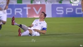 Piłkarz, który przeżył katastrofę, symulował uraz... protezy. Zdobył też gola (wideo)
