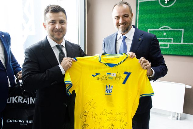 Pawełko z prezydentem Ukrainy