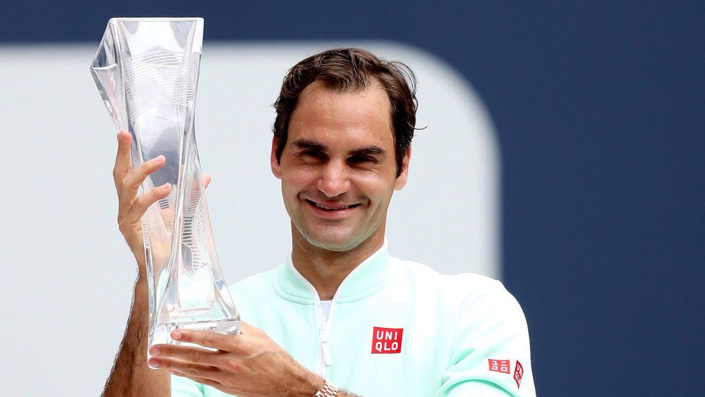 Zdjęcie okładkowe artykułu: Getty Images / Matthew Stockman / Na zdjęciu: Roger Federer, mistrz Miami Open 2019