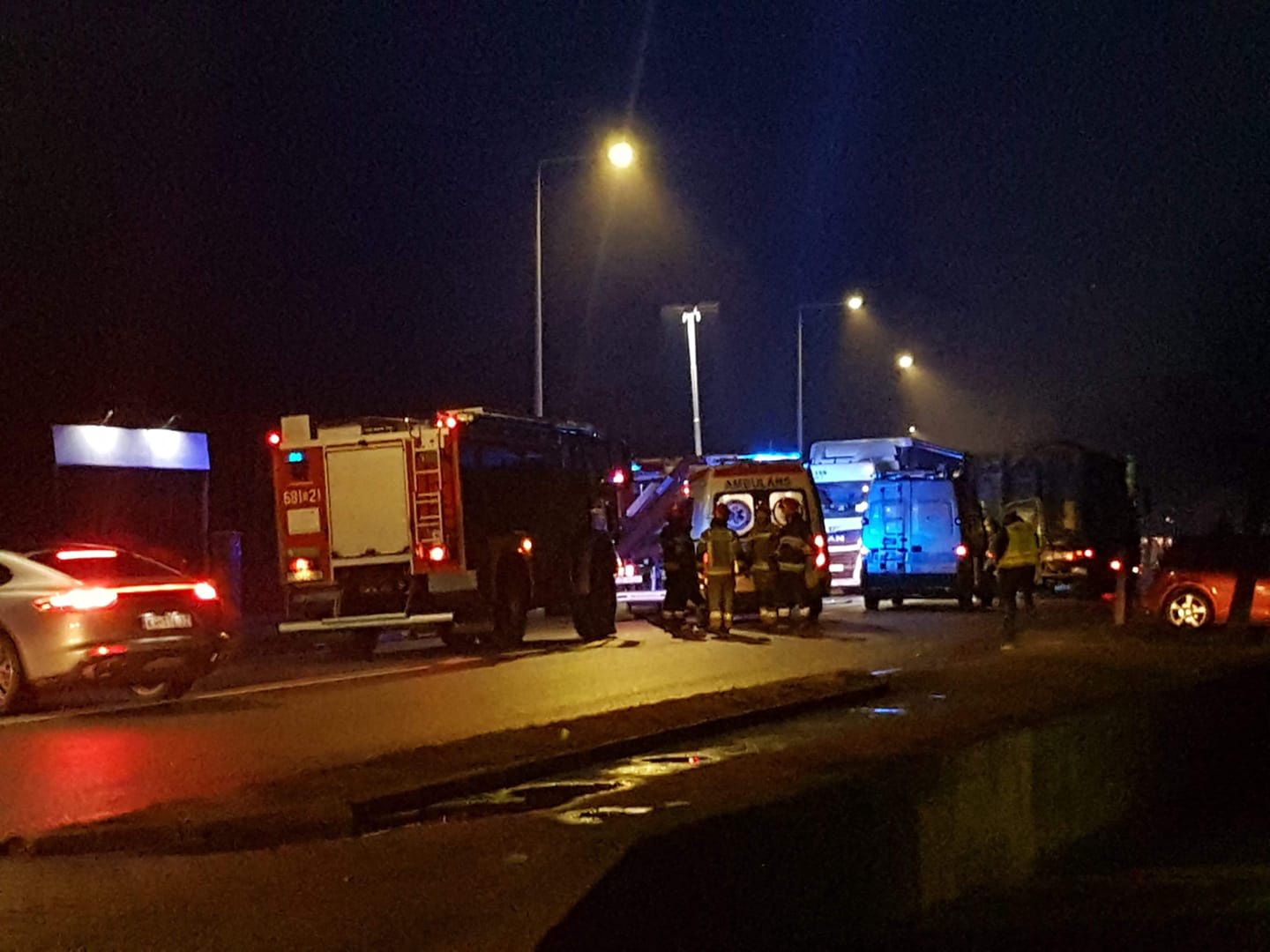 Śląsk. Tragedia w Zawierciu. Nie żyje mężczyzna