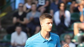 Challenger Poznań: Hurkacz odprawił zeszłorocznego finalistę. Ciaś nie sprostał Estrelli