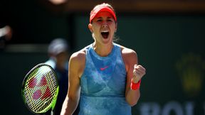 WTA Indian Wells: Belinda Bencić odprawiła Karolinę Pliskovą. Szwajcarka zagra o finał