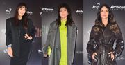 Spęd celebrytów na urodzinach kina: jaskrawa Natalia Kukulska, skromna Anna Czartoryska, Weronika Rosati w skórzanym płaszczu