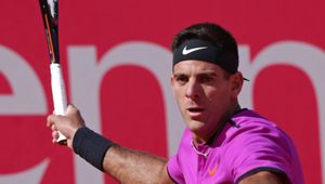 ATP Estoril: Juan Martin del Potro udanie wkroczył na mączkę, Joao Sousa znów zawiódł w ojczyźnie