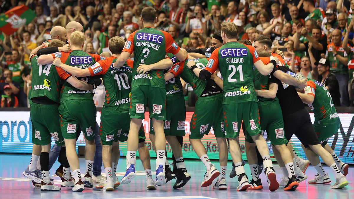 Getty Images / Martin Rose / Na zdjęciu: gracze SC Magdeburg