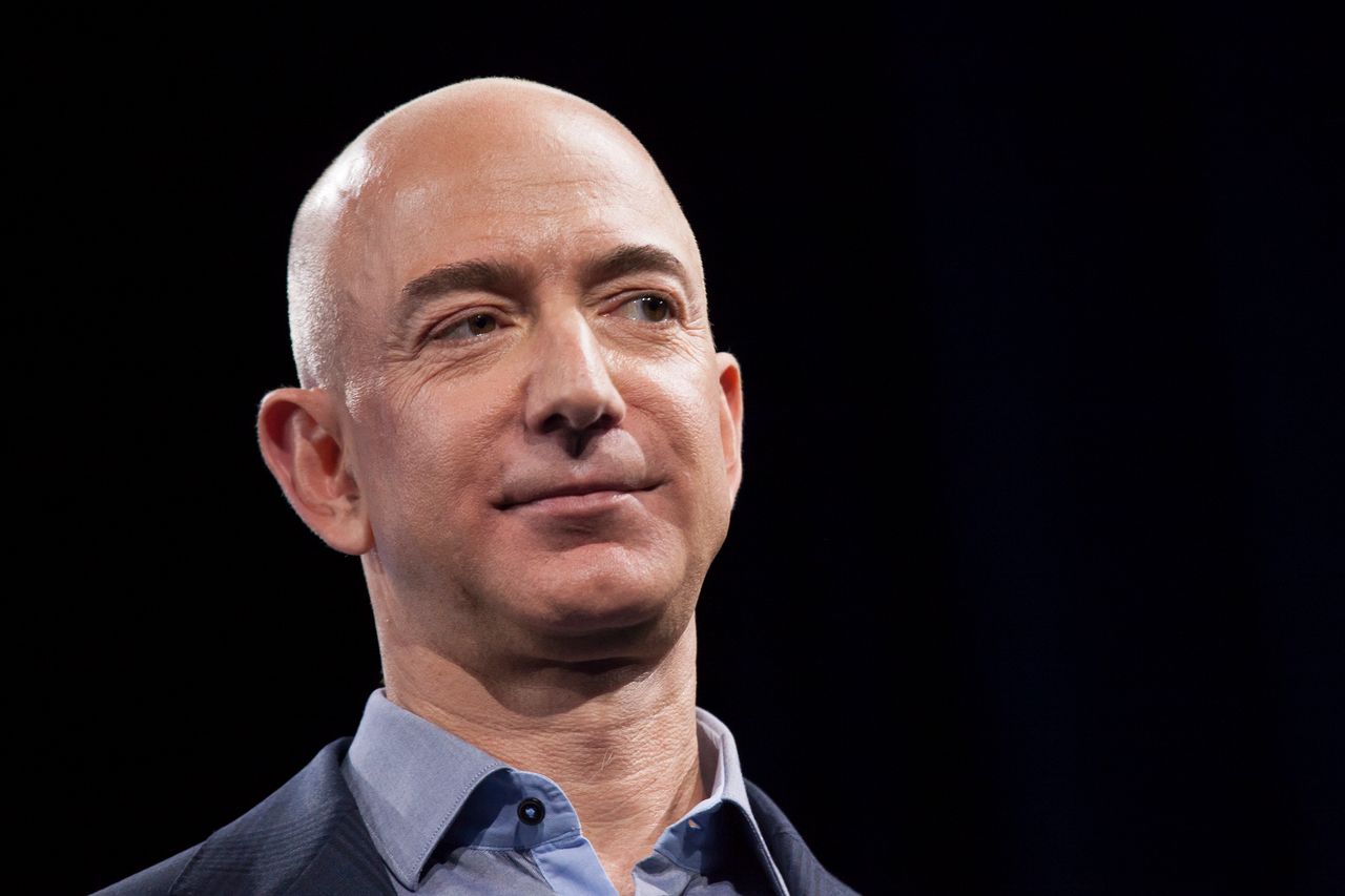 Jeff Bezos (fot. David Ryder / Stringer/Getty Images0