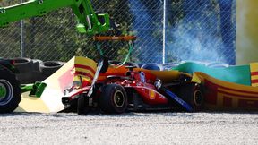 Nowe informacje po wypadku kierowcy Ferrari. Jedna dobra wiadomość