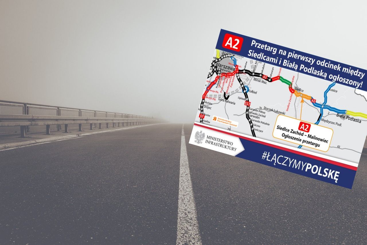 Drogi w Polsce. Przetarg na nowy odcinek A2
