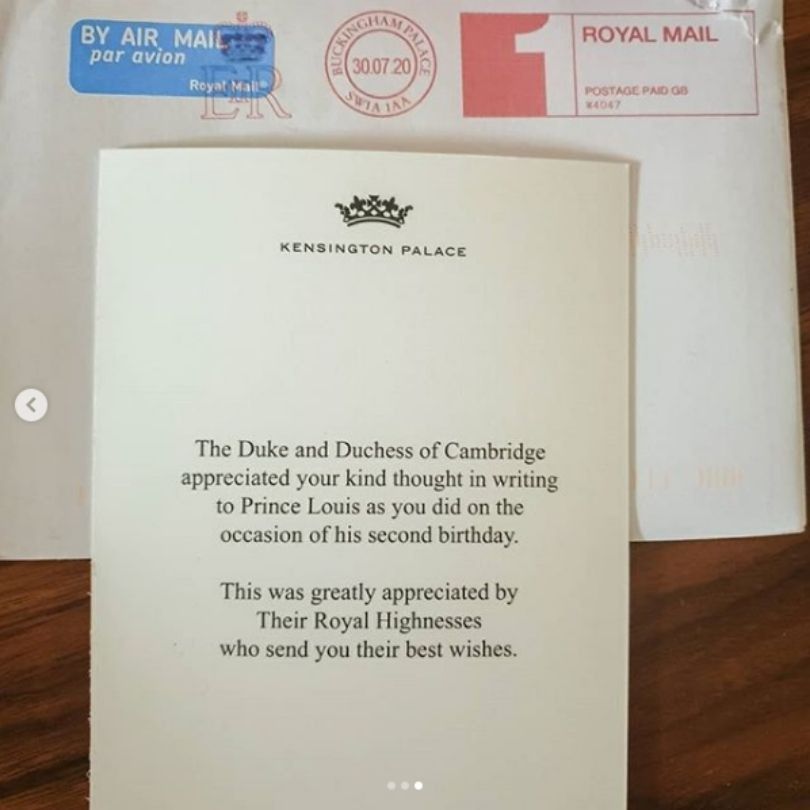 William i Kate podarowali fanom niepublikowane zdjęcia księcia Louisa