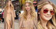 Gigi Hadid w ulubionym kolorze Kim Kardashian (ZDJĘCIA)