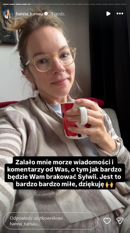 Hanna Turnau żegna się z "M jak miłość"