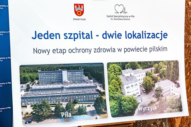 Szpital w Wyrzysku zostaje. Zmienia się tylko szyld: powiatowy szpital połączony z placówką w Pile