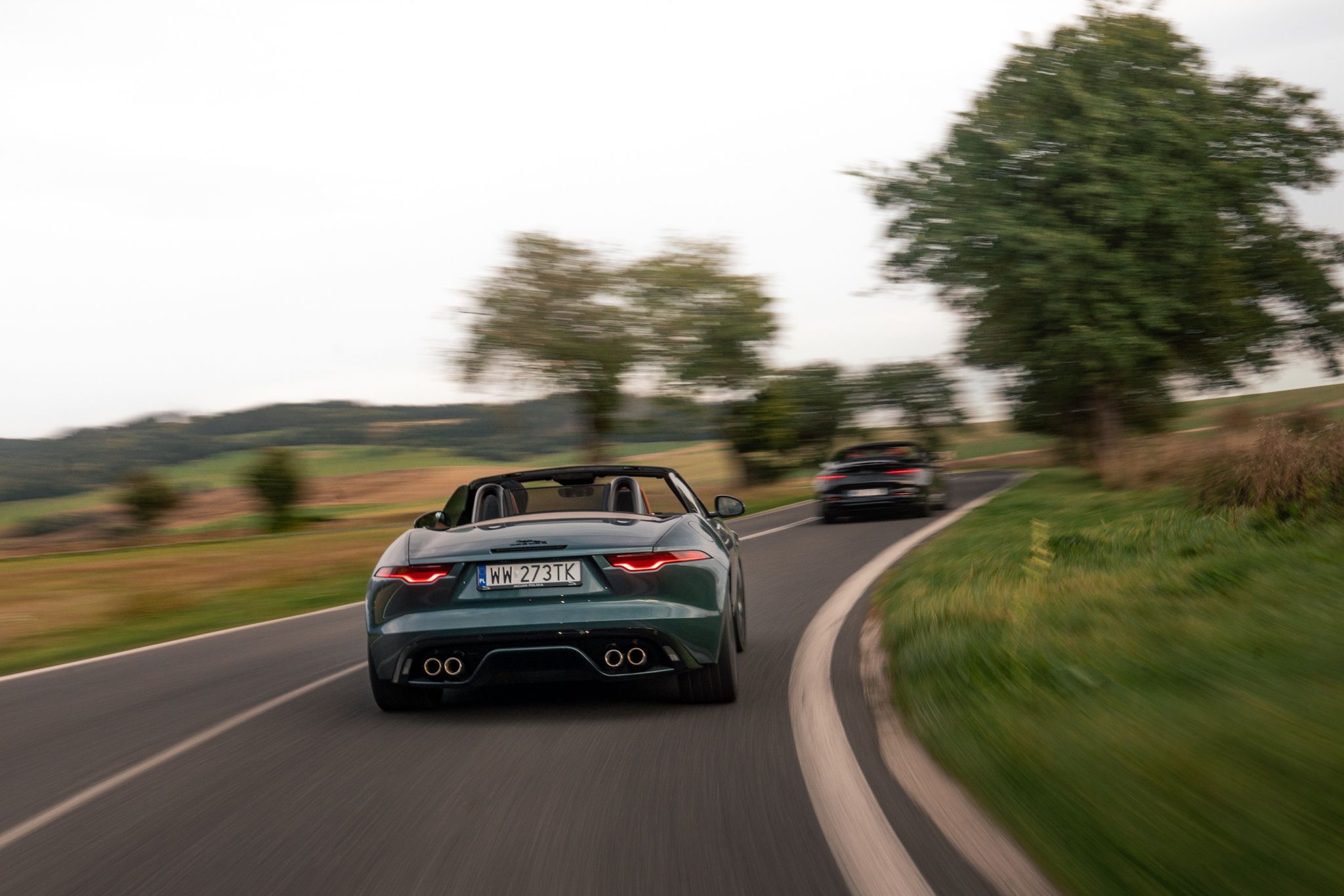 Porsche 718 Spyder vs. Mercedes-AMG SL 63 vs. Jaguar F-Type P450 