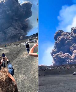 Przebudzenie giganta na Sycylii. Nagrania z erupcji Etny