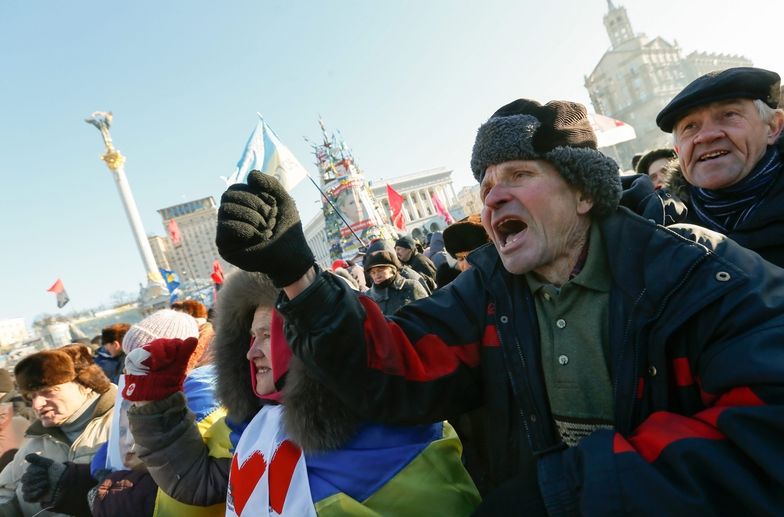 Protesty na Ukrainie. Rozmowy z władzą nic nie przyniosły