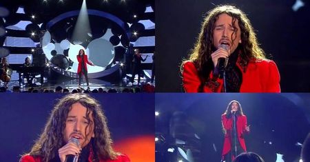 Tak wyglądał zwycięski występ Michała Szpaka z "Color Of Your Life" na preselekcjach do Eurowizji 2016