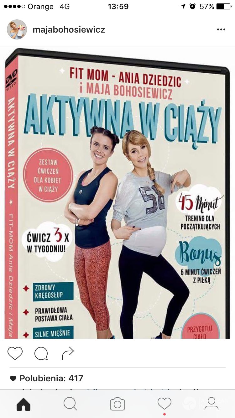 Maja Bohosiewicz wydała DVD dla kobiet w ciąży