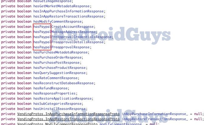 Android Market 3.3.11 poważnym zwiastunem PayPala? 1
