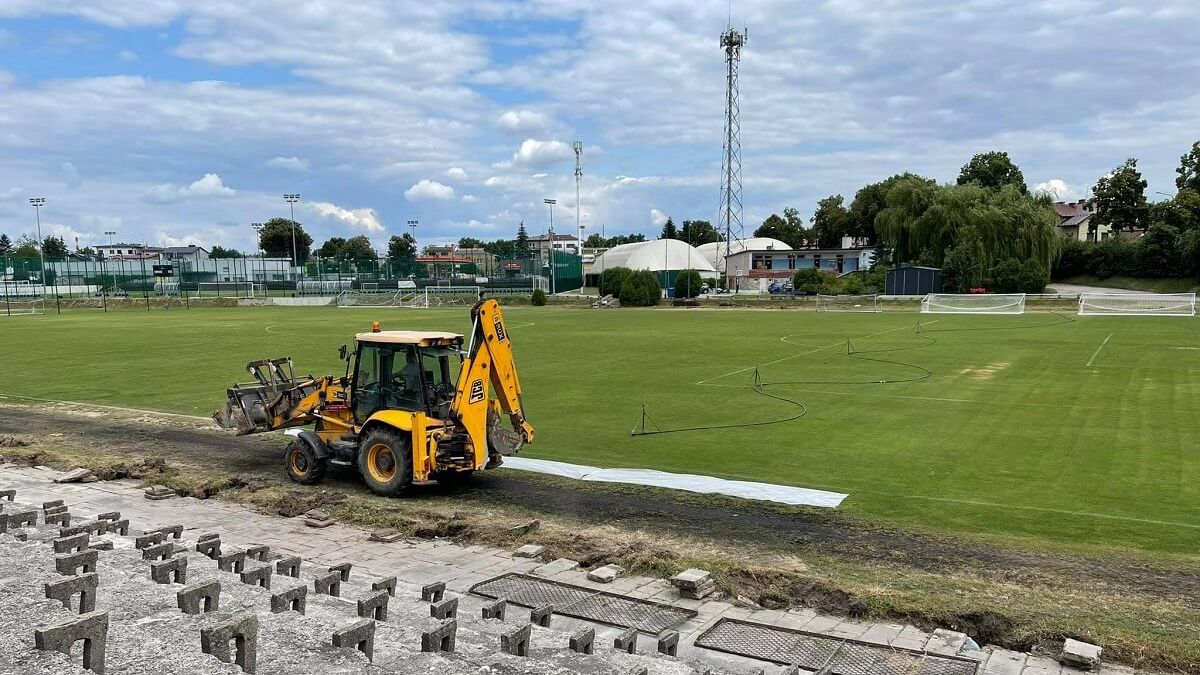 Rusza rozbudowa stadionu MKS Sygnał