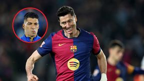 Lewandowski strzela gola za golem. Suarez wskazał lepszych