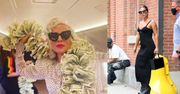 Lady Gaga podróżuje prywatnym odrzutowcem przyodziana w SZAL Z DOLARÓW i sukienkę POLSKIEJ PROJEKTANTKI!