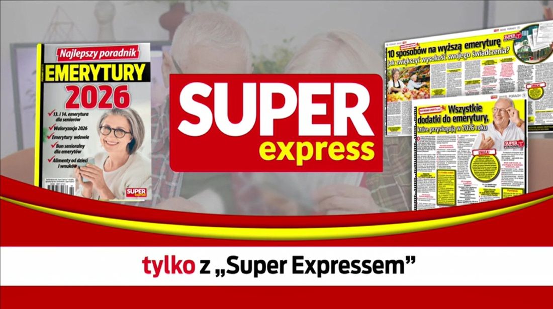 "Super Express" z kampanią reklamową wspierającą cykl emerytalny