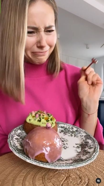 Agata Rubik skrytykowana za rzucanie pączkiem