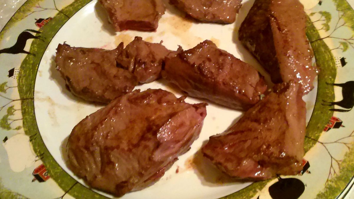 Gotowane serce z wołowiny nowozelandzkiej