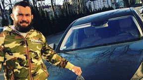 Michał Materla wrzucił zdjęcie z Maybachem. W ten sposób zakpił z o. Rydzyka