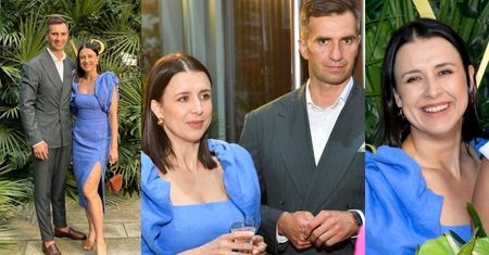 Siostra Roberta Lewandowskiego też chodzi na celebryckie imprezy! Wystrojona zadawała szyku nawet z małżonkiem (ZDJĘCIA)