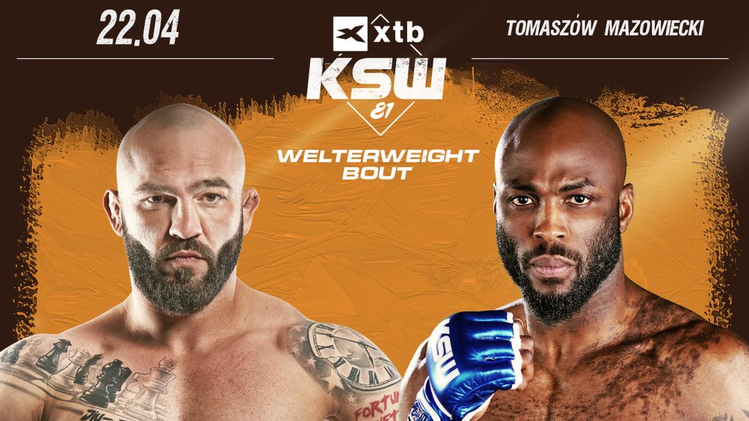 Marcin Krakowiak zmierzy się z Henrym Fadipe na XTB KSW 81 