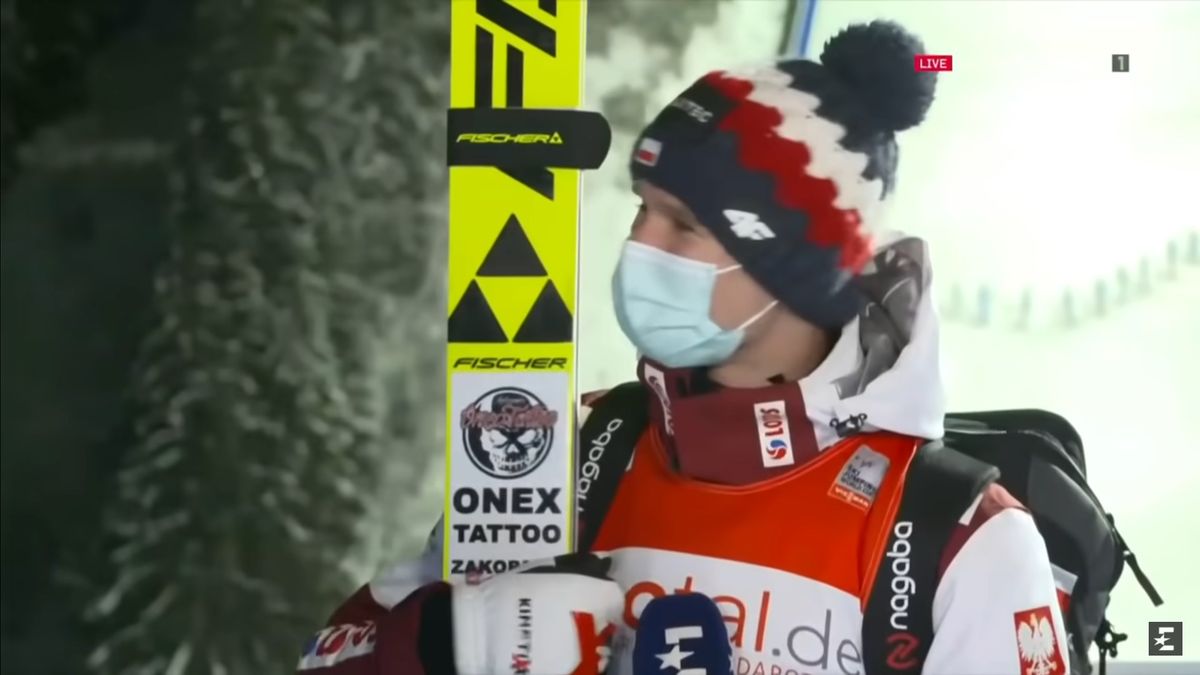 YouTube / Eurosport / Andrzej Stękała podczas wywiadu