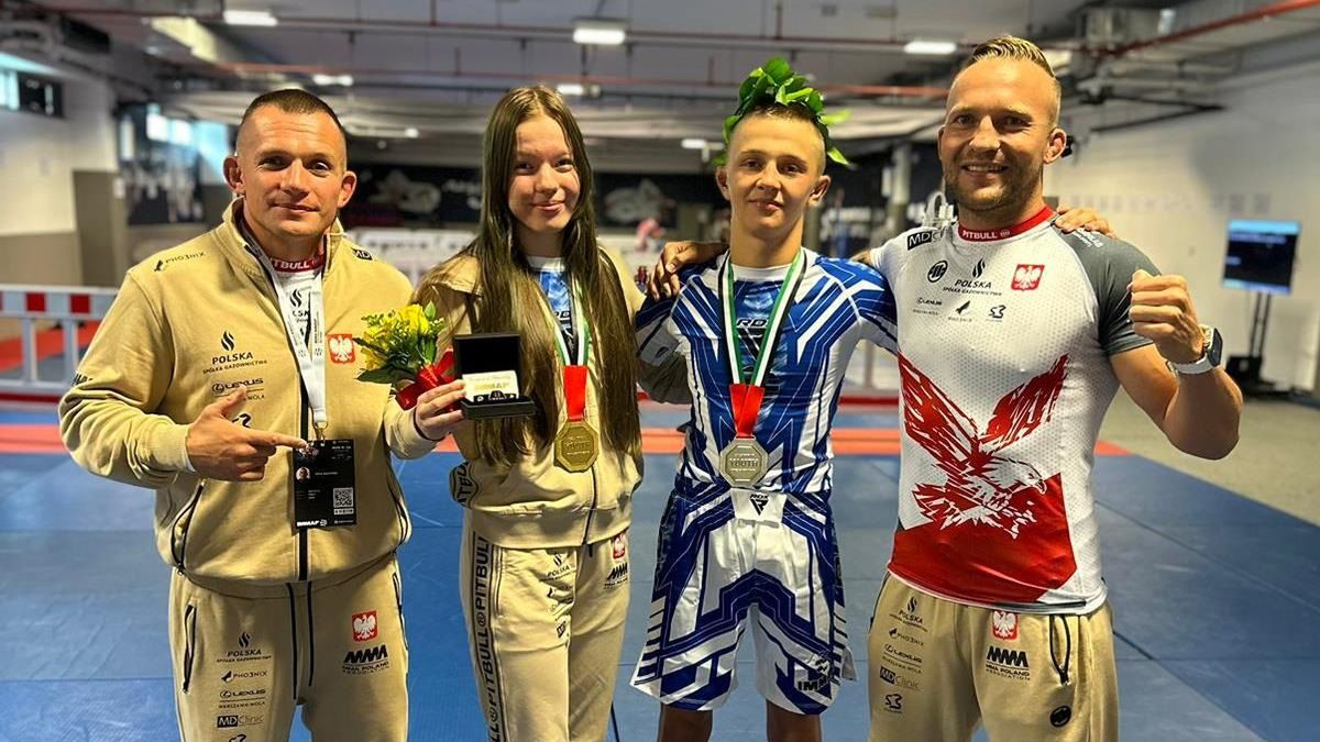 Materiały prasowe / Julia Lewandowska i Dominik Sitko z medalami MŚ