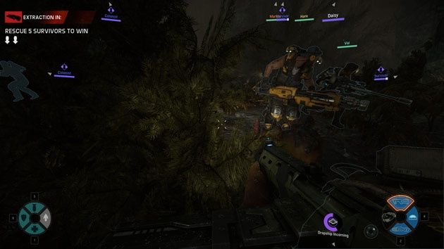 evolve - screen z rozgrywki
