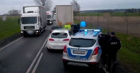 Obywatelskie zatrzymanie na DK 10