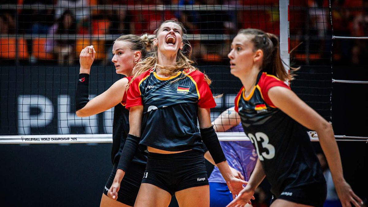 Materiały prasowe / Volleyball World / Na zdjęciu: siatkarki reprezentacji Niemiec