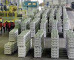 Eksport aluminium z Rosji wzrósł o prawie 3 procent