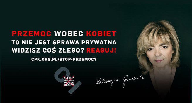 CI Polsat i Centrum Praw Kobiet ze wspólnym projektem „Stop przemocy wobec kobiet”. Katarzyna Grochola ambasadorką (wideo)