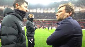 Tego nie pokazały kamery TVP. Ale słowa Lewandowskiego zostały nagrane