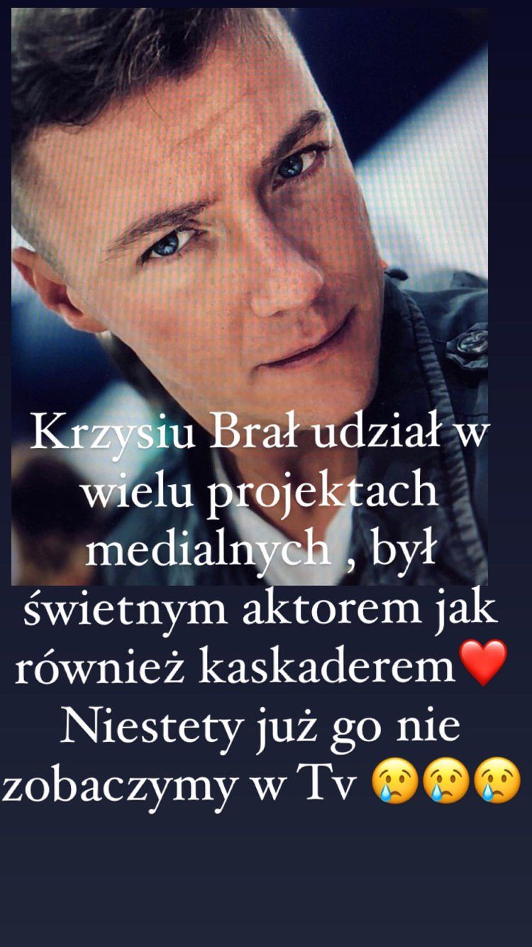Jola Rutowicz żegna Krzysztofa Chromińskiego
