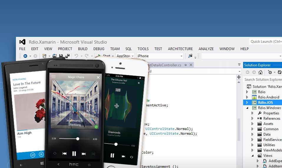 Visual Studio ułatwi tworzenie aplikacji pod iOS i Androida