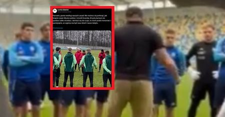 O nagraniu z treningu Arki pisze cała Polska. Odwieczny rywal brutalnie z niego zakpił