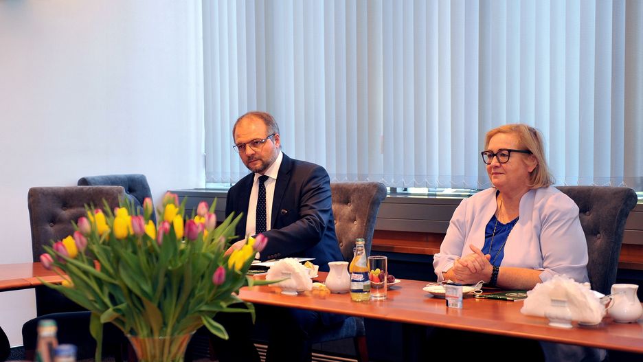 Małgorzata Manowska, Pierwszy Prezes Sądu Najwyższego, oraz Aleksander Stępkowski, rzecznik SN