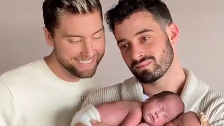 Lance Bass wychowuje z partnerem bliźnięta 