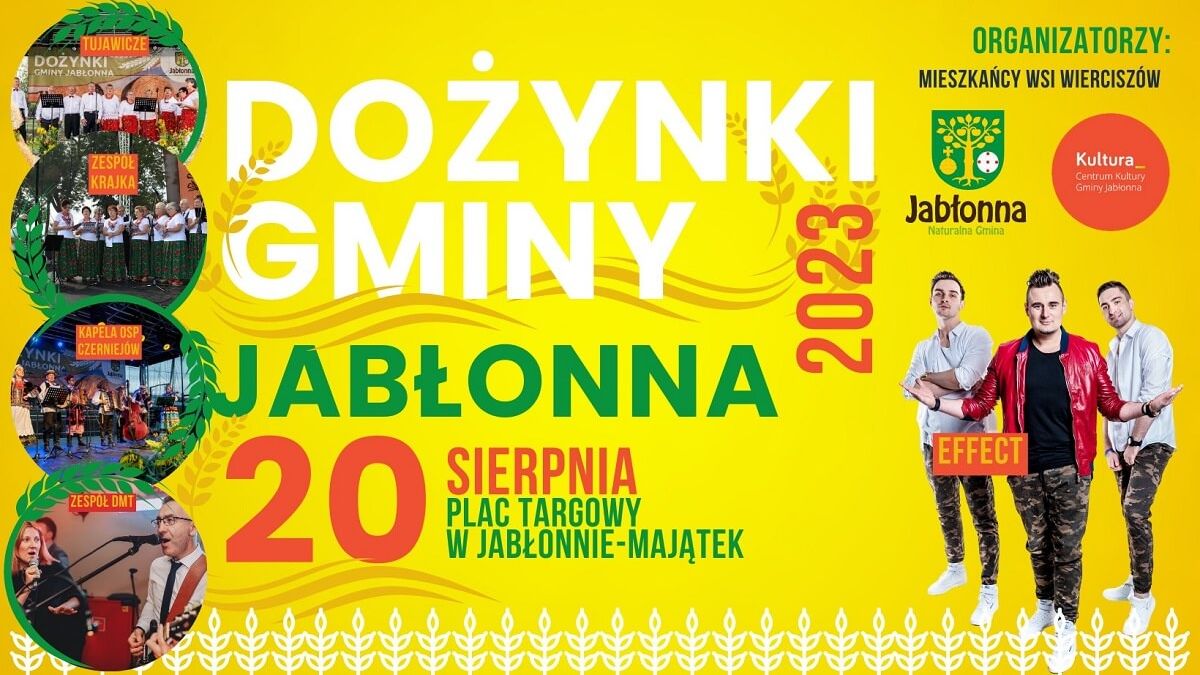 Dożynki w Jabłonnie 2023