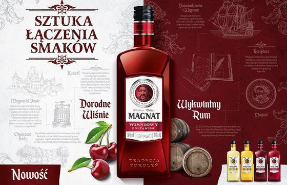 H2O Creative reklamuje nową markę alkoholi Magnat
