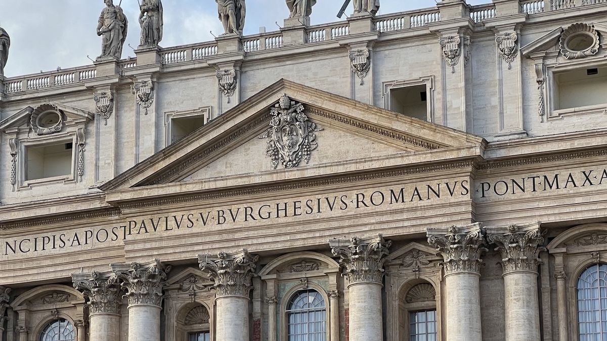Fasada Bazyliki świętego Piotra