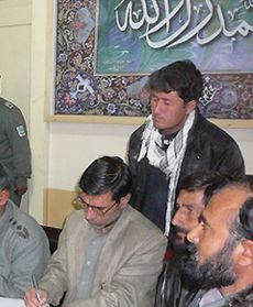 Spotkanie starszyzny w Afganistanie