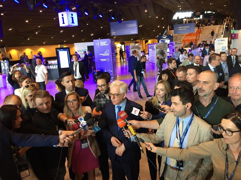 Jacek Czaputowicz na kongresie EKG 2018 w Katowicach