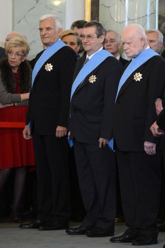Buzek, Davis i Strzembosz odznaczeni Orderem Orła Białego